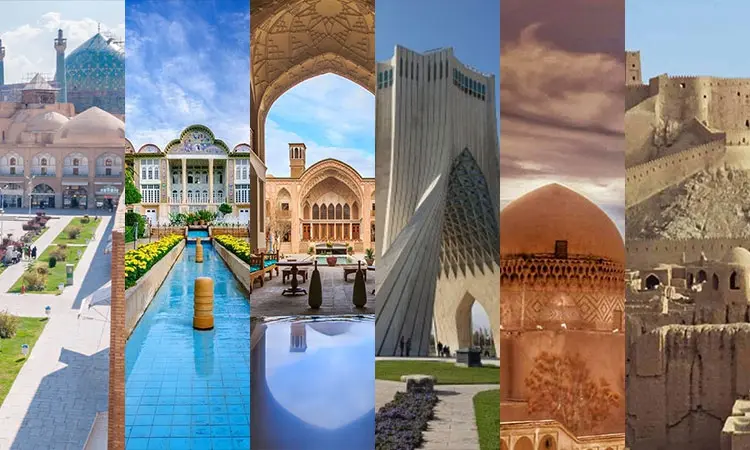 10 places in Iran