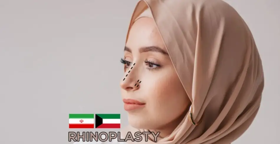 Revision rhinoplasty procedure infographic
